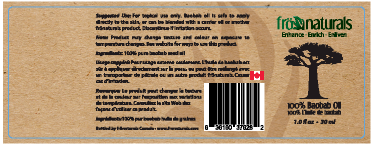 Baobab Seed Oil-100% Pure - Cold Pressed Extra Virgin