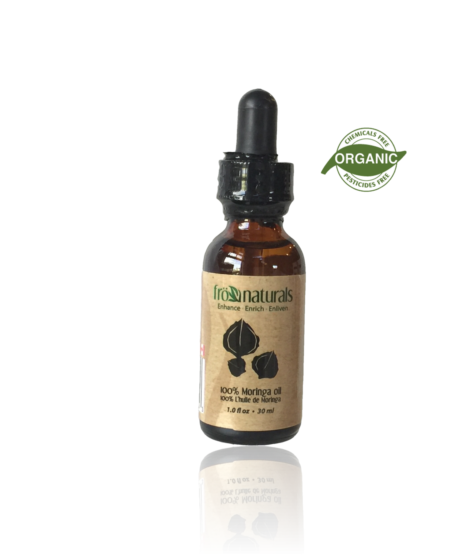 Moringa Oil 100% Pure -Cold Pressed