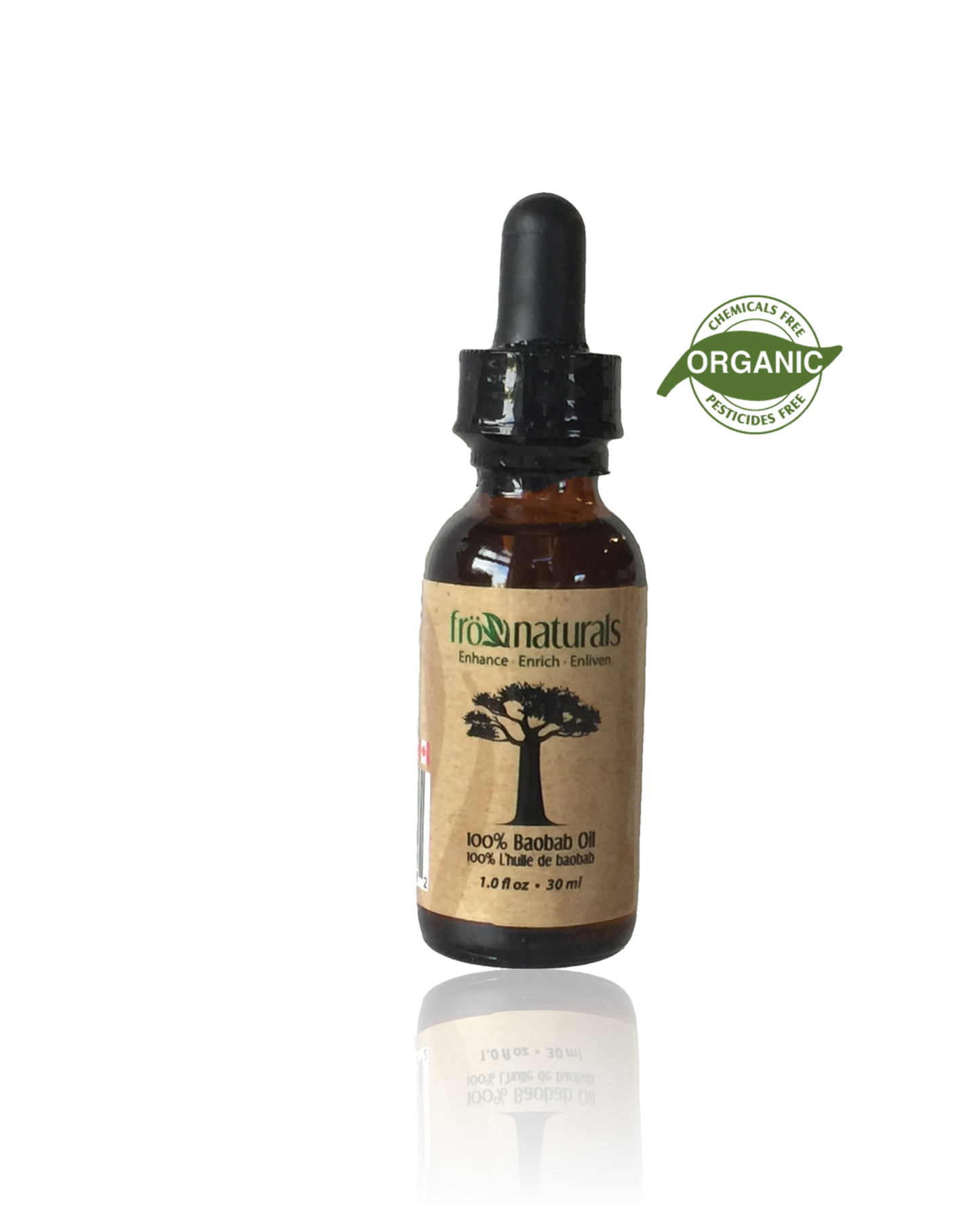 Baobab Seed Oil-100% Pure - Cold Pressed Extra Virgin