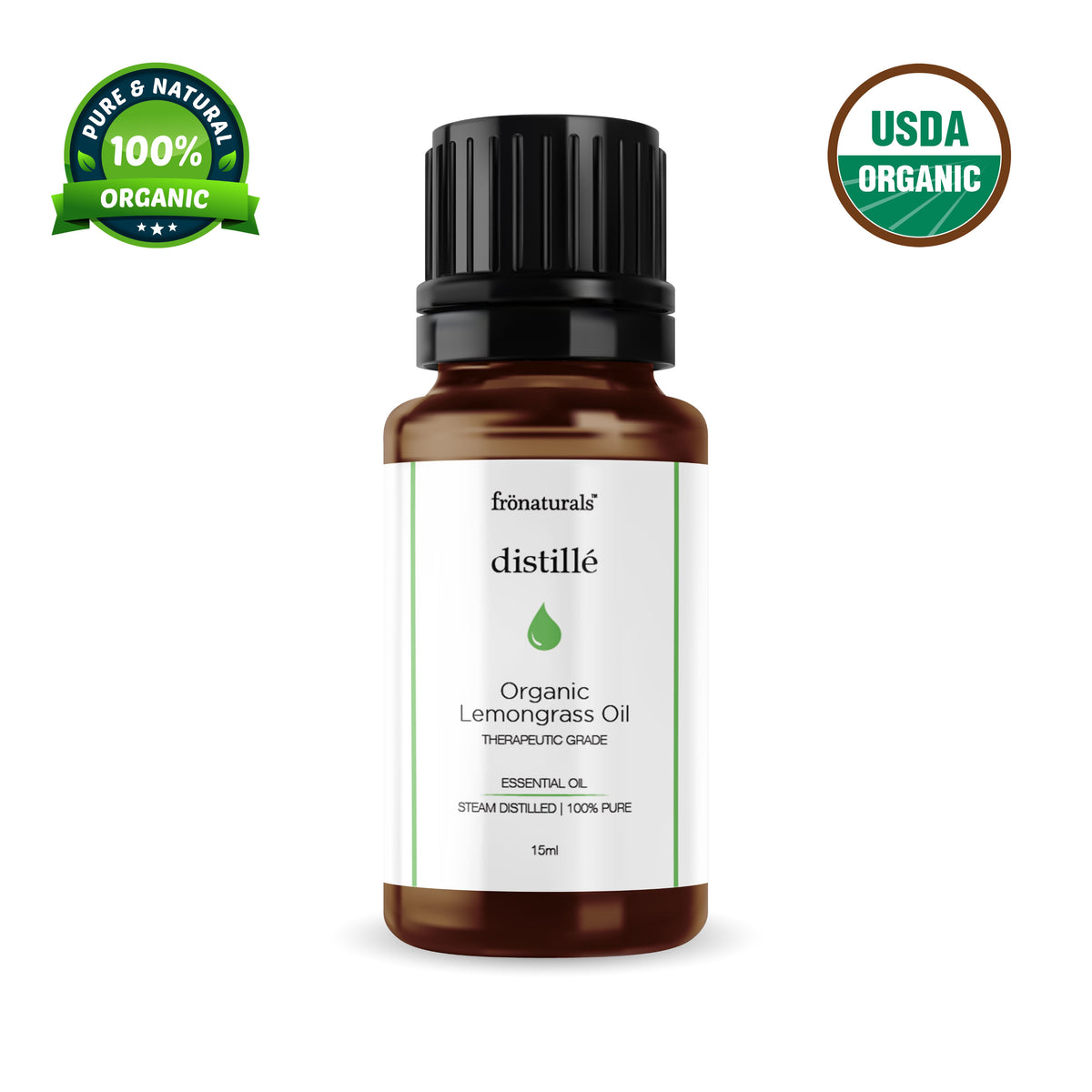 Organic Lemongrass Oil (15ML)
