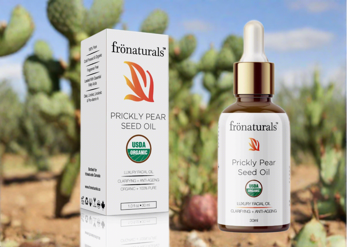 Organic Prickly Pear Seed Oil – Lightweight Skin and Hair -Conditioning Oil
